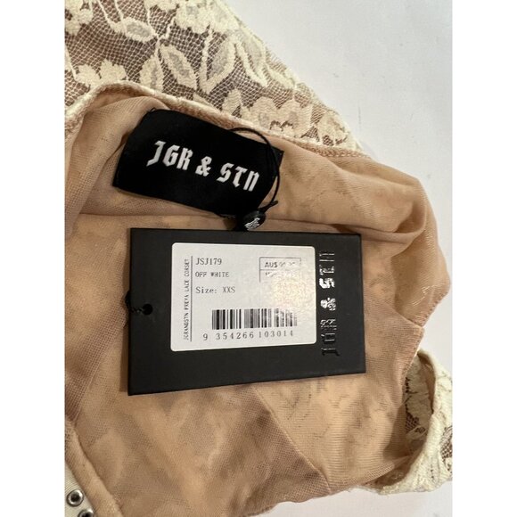 JGR & STN Freya Lace Corset in Off White - Picture 5 of 5